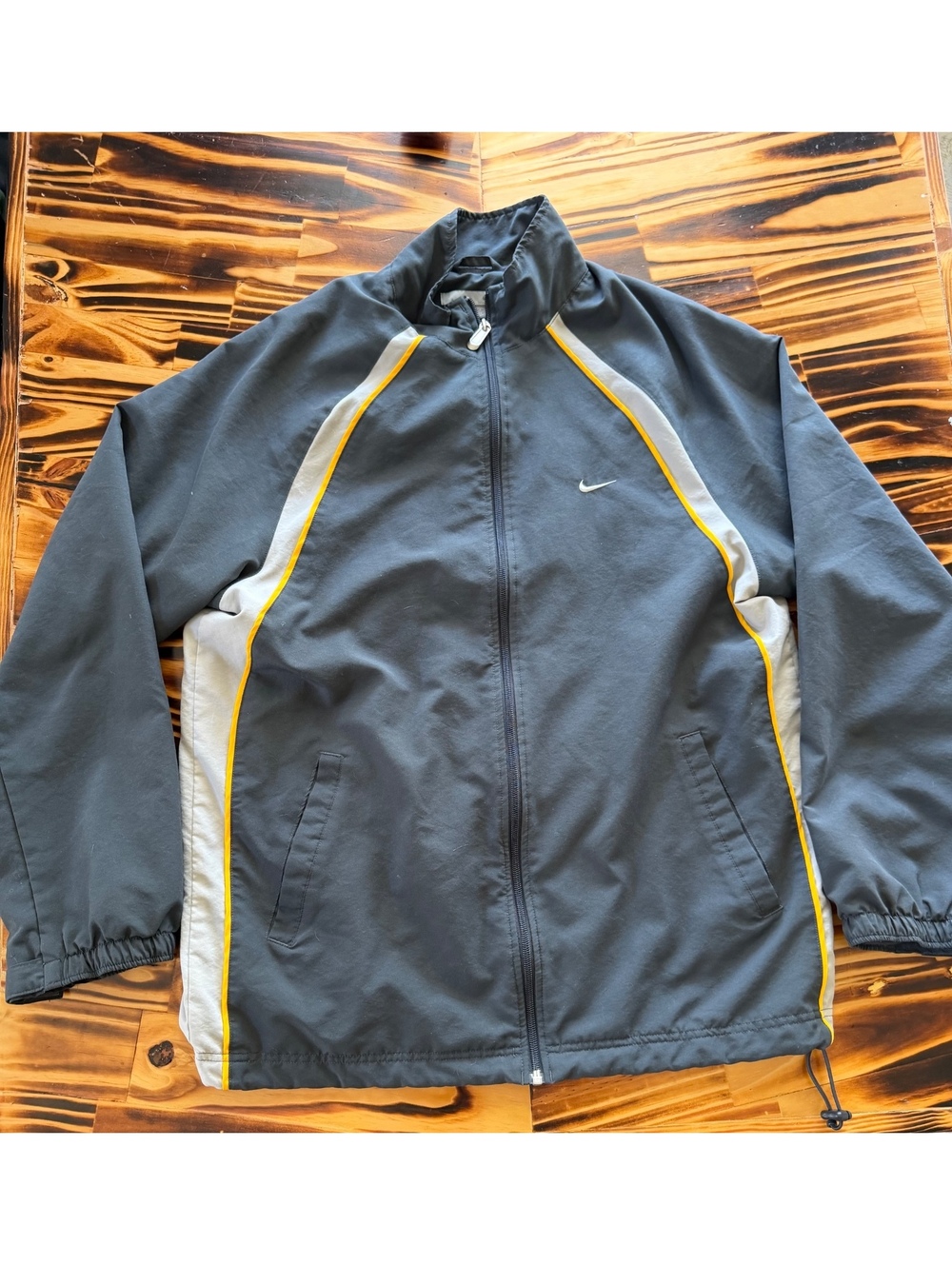 Nike gray full zip jacket